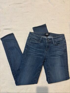 PAIGE Light Wash Denim Jeans - Blue